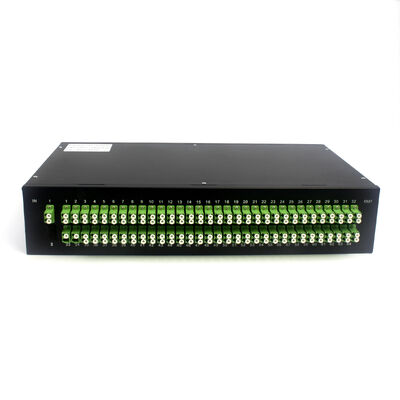 Fiber optic PLC Splitter Rack Mount Single-mode G657A SC APC/UPC voor Data Center Telecom FTTx