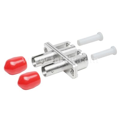 ST-LC koppeling duplex metaal hybride adapter vrouwelijke/vrouwelijke glasvezel voor datacenter Telecom FTTX