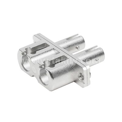 ST-LC koppeling duplex metaal hybride adapter vrouwelijke/vrouwelijke glasvezel voor datacenter Telecom FTTX