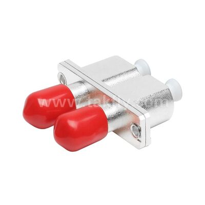 Fiber Optic Coupler ST-LC Duplex Metal Hybrid Adapter Female/Female for Data Center Telecom FTTX