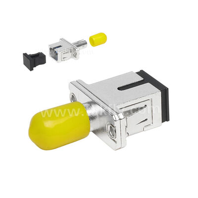 Fiber Optic Coupler ST-SC Simplex Metal Hybrid Adapter Female/Female voor Datacenter Telecom FTTX