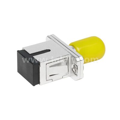 ST-SC koppeling Simplex Metal Hybrid Adapter Vrouwelijk/Vrouwelijk Glasvezel voor Data Center Telecom FTTX