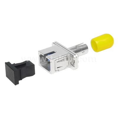 ST-SC koppeling Simplex Metal Hybrid Adapter Vrouwelijk/Vrouwelijk Glasvezel voor Data Center Telecom FTTX