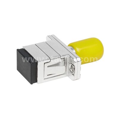 Fiber Optic Coupler ST-SC Simplex Metal Hybrid Adapter Female/Female voor Datacenter Telecom FTTX