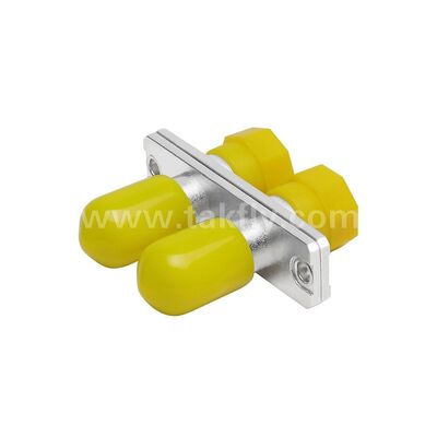 Fiber Optic Coupler FC-ST Duplex Metal Hybrid Adapter Female/Female for Data Center Telecom FTTX