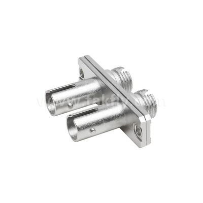 FC-ST Coupler Duplex Metal Hybrid Adapter Vrouwelijk/Vrouwelijk Glasvezel voor Data Center Telecom FTTX