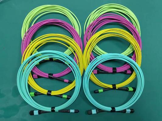 MPO MTP Multi-Core Voorgeconnecteerde Glasvezel Patchkabel voor High-Density Datacenter Toepassingen