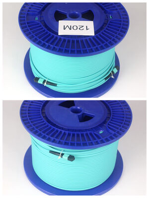 Fabrieksbeëindigde Multicore MPO/MTP Patch Cord voor ruimtebeperkte datacenterimplementaties