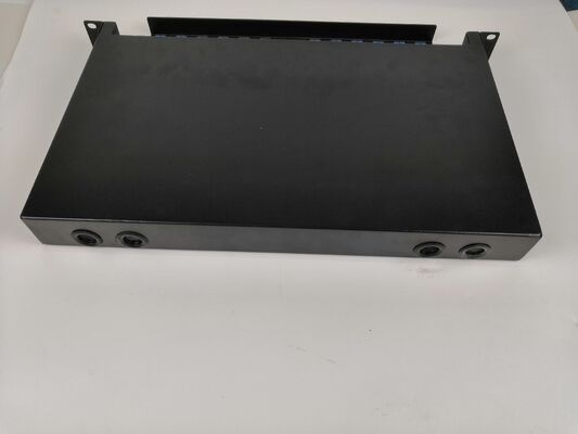 24 Core Slidable 19 Inch Rack-Mount Fiber Optic Distribution Frame met Vereenvoudigd Kabelbeheer