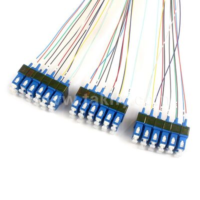 Glasvezelpatchkabels 36Cores SC-SC Vooraf afgesloten breakout-patchkabel voor telecomdatacenter
