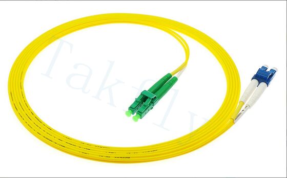 LC-LC glasvezel patchkabel met plug-and-play interconnect met hoge dichtheid en laag invoegverlies voor betrouwbaar netwerken