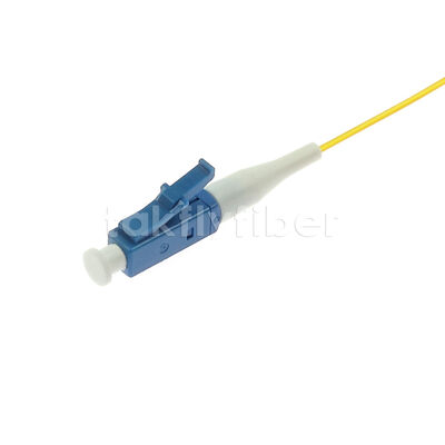 LC Simplex Single Mode Fiber Optic Pigtail 1m 2m 3m Lengtes, 0,9mm Strakke buffer