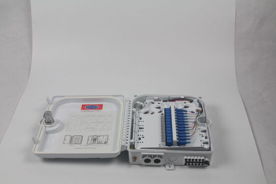 Eenvoudige onderhoud FTTH glasvezel terminatie doos met IP65-bescherming en 0.2dB invoegverlies