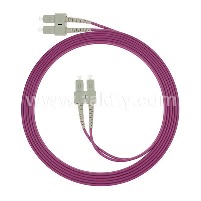 LC-SC patch cord enkelmodus/multimode, simplex & duplex (1 kern 2 kern) glasvezel jumper kabel