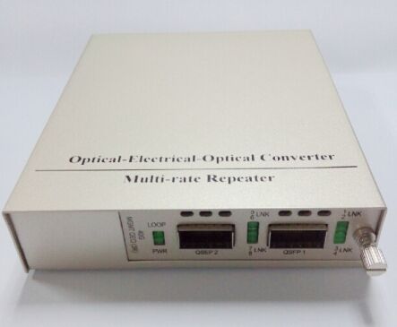 40G OEO Fiber Media Converter 3R Repeater QSFP+ naar QSFP+ —— Hoge prestaties en efficiëntie
