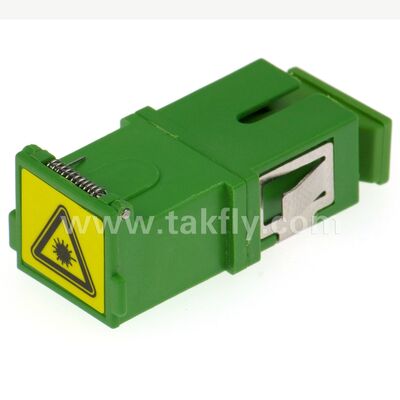 SC Zirconia Sleeve Glasvezel Adapter met Duplex Optie en Flangeless Configuration
