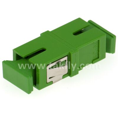 SC Zirconia Sleeve Glasvezel Adapter met Duplex Optie en Flangeless Configuration