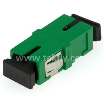 SC Zirconia Sleeve Glasvezel Adapter met Duplex Optie en Flangeless Configuration