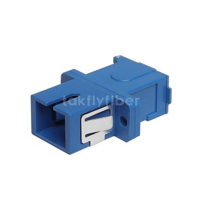 SC Simplex Adapter. Makkelijke installatie en hoge-lage temperatuur weerstand. Glasvezel koppeling voor maximale krachtoverdracht.