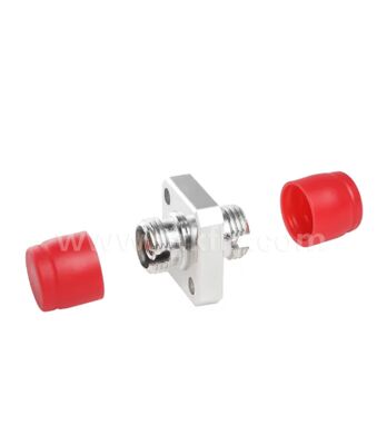FC Simplex metalen adapter – Vierkant type, glasvezelkoppeling met laag invoegverlies voor kabel- en apparatuuraansluiting