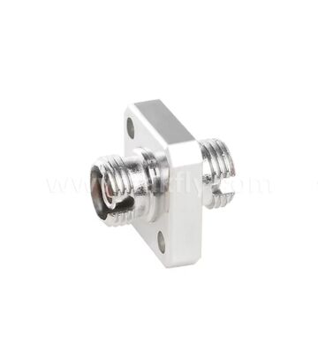 FC Simplex metalen adapter – Vierkant type, glasvezelkoppeling met laag invoegverlies voor kabel- en apparatuuraansluiting