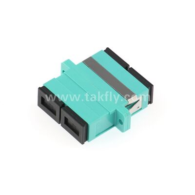 SC-adapter SM/MM, optie voor duplexflens, -40°C tot 85°C, 0,2 dB IL