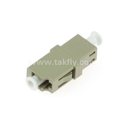 SC-vezeloptische adapter Zirkoniumsleeve, zonder flenzen of met duplexflenzen, voor SM/MM, -40~85°C werking