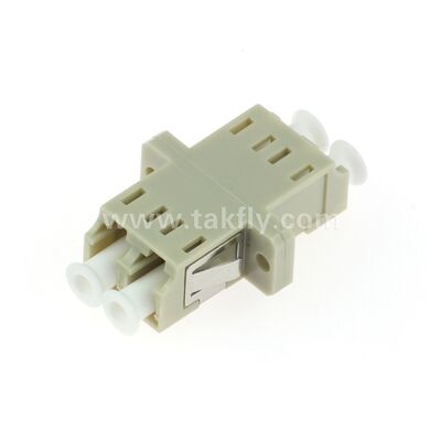 SC-vezeloptische adapter Zirkoniumsleeve, zonder flenzen of met duplexflenzen, voor SM/MM, -40~85°C werking