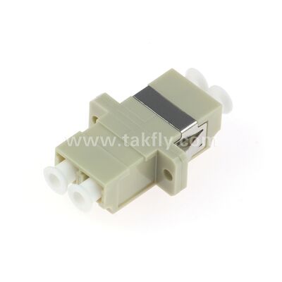 SC-vezeloptische adapter Zirkoniumsleeve, zonder flenzen of met duplexflenzen, voor SM/MM, -40~85°C werking