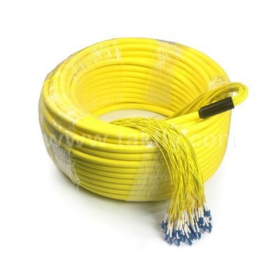 96Cores LC-LC Pre-terminated Breakout Patchcord voor Telecom Data Center