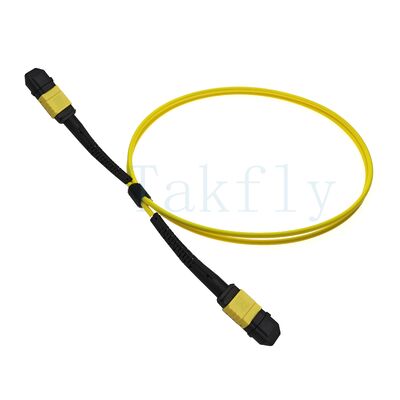 12-kern MPO APC Fanout Patch Cord   Male to Female, laag verlies