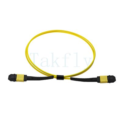 12-kern MPO APC Fanout Patch Cord   Male to Female, laag verlies