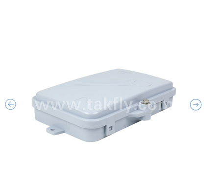 FTKS-1805-04A, 4 SC/APC SM SX Adapter, Pigtail geïnstalleerd, FTTH FTTx Splicing Distribution Splitting Storage Cable Management Enclosure Wandmontage