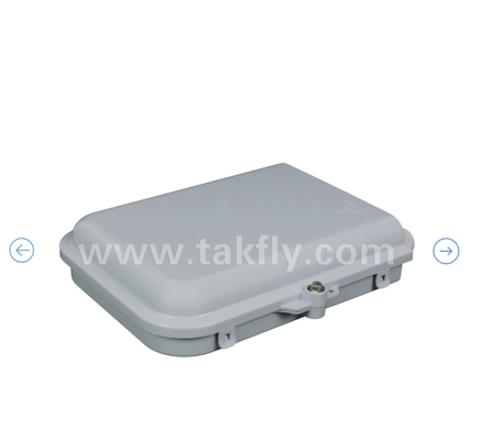 FTKS-1805-8E beëindigingsdoos met 8 PCS SC/UPC SM SX adapter en volledig geïnstalleerde staart