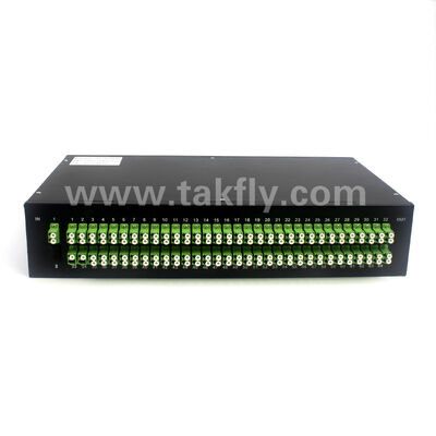 1×128 Hoge PLC van de Haventelling het Splitsersrek zet Flardcomité op Ultra High Density FTTX Distributie