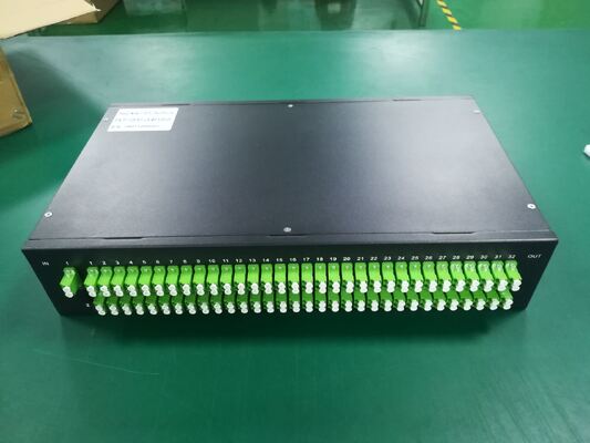 1×128 Hoge PLC van de Haventelling het Splitsersrek zet Flardcomité op Ultra High Density FTTX Distributie