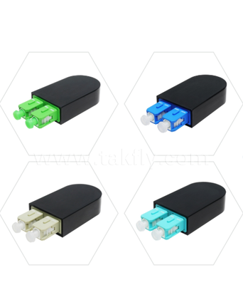 SC Fiber Loopback – Vast end-to-end ontwerp, optische lus van zender naar ontvanger in één enkele SC-connector