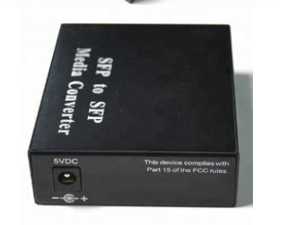 10-100-1000M SFP naar SFP Media Converter