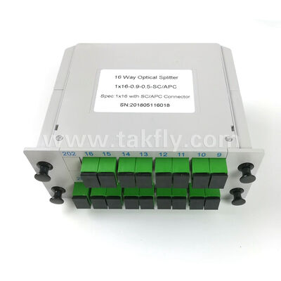 LGX Box PLC Splitter   Standardiseerde voetafdruk voor 1×2 tot 2×64, compatibel met SC/LC-connectoren