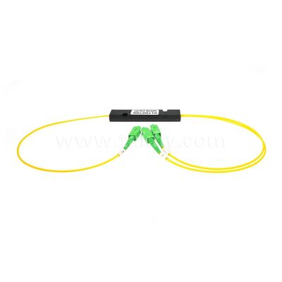 PLC-vezelsplitser ¥ 3,0 mm Mini ABS-doos, SM G657A1, SC/APC, voor koppeling en distributie van optisch signaal in PON-systemen