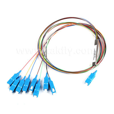 PLC-optische splitser van 1×2 tot 2×64, G.657A1/G.652D Compatibel