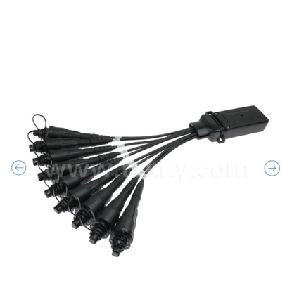 Mini FiberHub-sluiting – IP68, buiten/binnen, single-mode en multimode