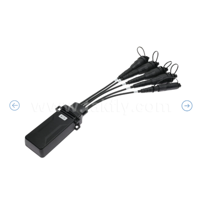 Mini FiberHub-sluiting – IP68, buiten/binnen, single-mode en multimode