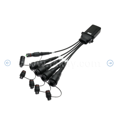 Mini FiberHub-sluiting – IP68, buiten/binnen, single-mode en multimode