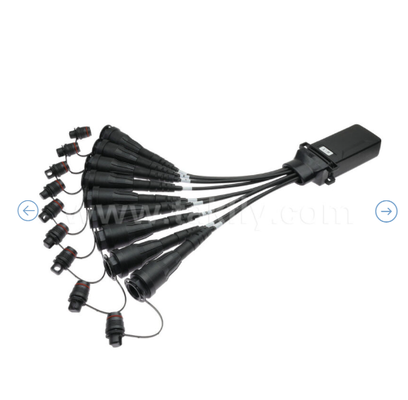 Mini FiberHub-sluiting – IP68, buiten/binnen, single-mode en multimode