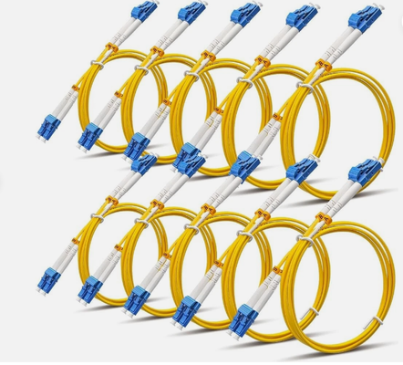 24F LC‑LC patchkabel – laag verlies, hoog retourverlies, voldoet aan Telcordia GR‑326