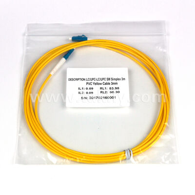 24F LC‑LC patchkabel – laag verlies, hoog retourverlies, voldoet aan Telcordia GR‑326