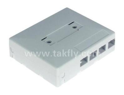 FTTH Desk Box 4 poorten Bureau gemonteerd voor netwerktelecommunicatie en LAN/WAN uit China