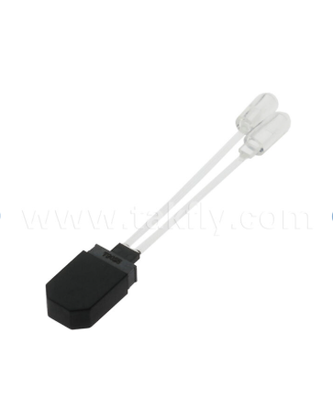 MT-2FA Fiber Array Unit – MT-ferrule-ingang naar V-Groove Fiber Array-uitgang, laag invoegverlies, voor 400G/800G optische transceivers en siliciumfotonica-koppeling.