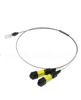 MTP-16CH-FA Fiber Array Assembly MTP-connector voor 16-kanaals V-Groove Fiber Array, laag invoegverlies, voor high-speed optische transceivers & CPO / Data Center applicaties